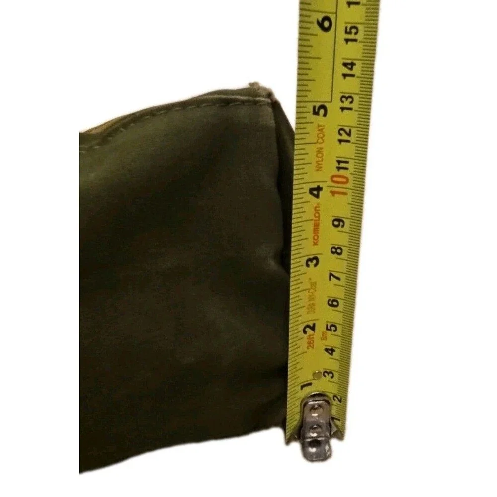 Sword & Plough Green Canvas And Leather Signature Tote Bag, Made In USA - Picture 7 of 11